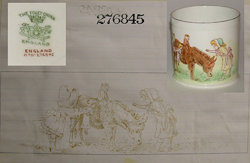 rd276845 register with china piece and backstamp.